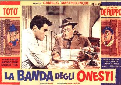 film totò: la banda degli onesti