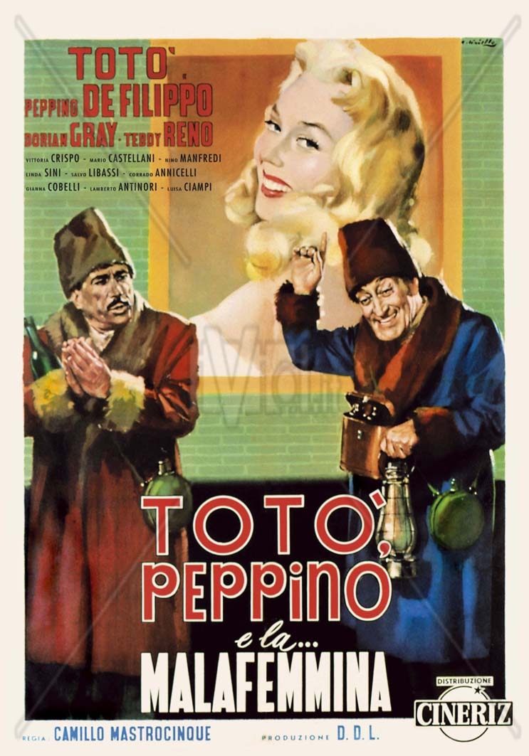 film totò: totò, peppino e la malafemmina