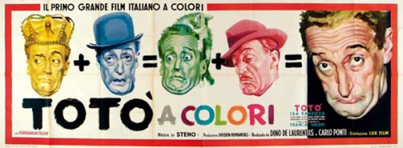 film totò: totò a colori